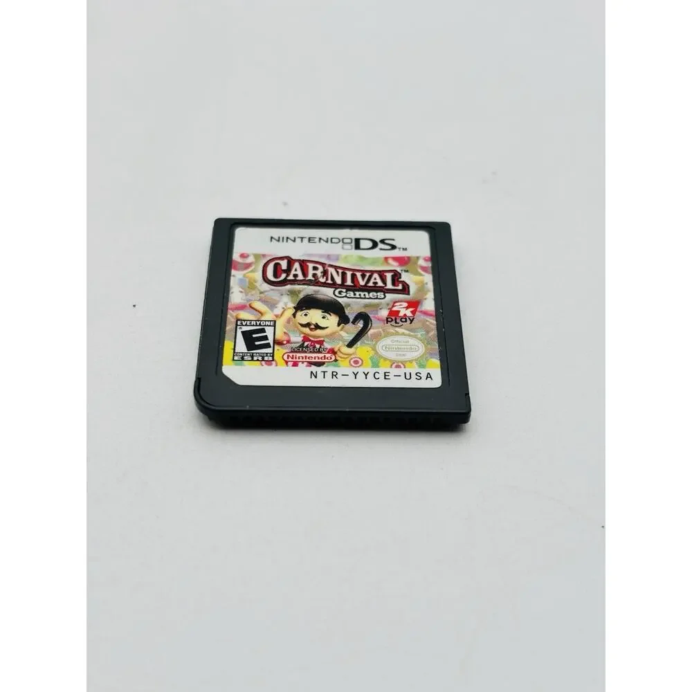 Carnival Games NDS - Nintendo DS Cartridge Only. Tested. Authentic Works